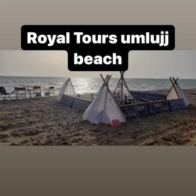 Hotel Royal Tours Permanent Camp Umm Lajj Exterior foto